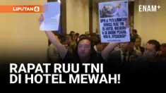 Rusuh! Rapat Pembahasan RUU TNI Diterobos Koalisi Sipil
