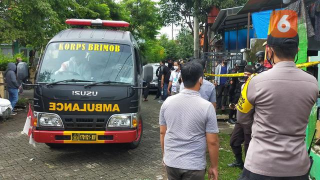 Densus 88 tembak mati dua terduga teroris di Makassar (Liputan6.com/Fauzan)