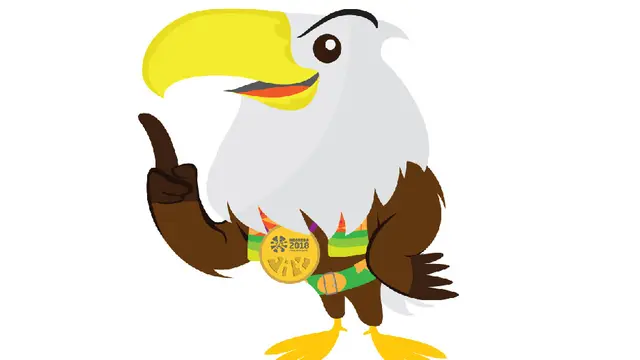 Momo, Elang Bondol yang Jadi Maskot Asian Para Games 2018