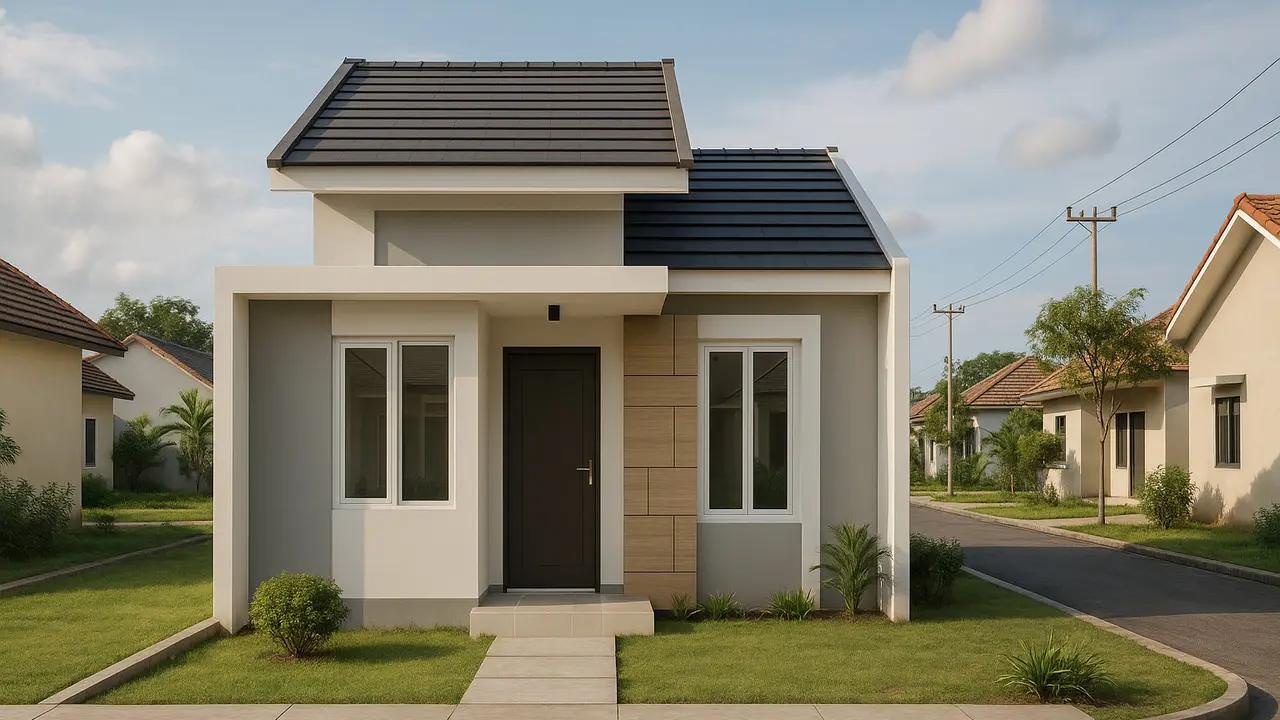Rumah Bagus Sederhana di Perumahan Subsidi/via GPT