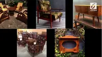 Perabotan rumah seperti kursi, meja misalnya, bisa kembali tampak modis melalui proses restorasi yang dikreasikan dengan tren mas kini. (Liputan6.com)