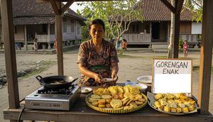 Ide usaha di desa modal Rp200 ribu minim pesaing. [Foto: Gemini]