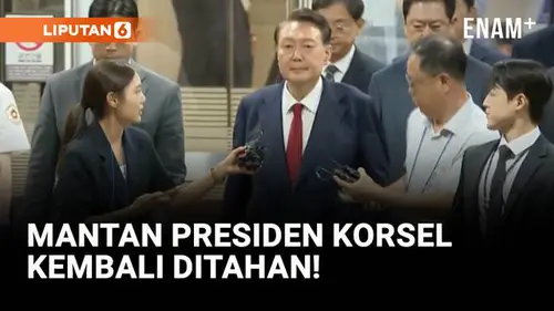 VIDEO: Mantan Presiden Korsel Yoon Suk Yeol Kembali Ditahan Terkait Kasus Hukum Darurat