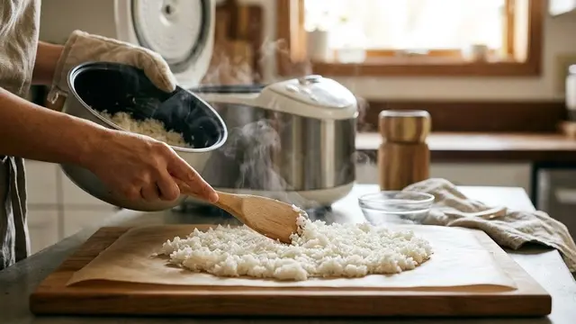 Dinginkan Nasi Setelah Matang (AI Generated)