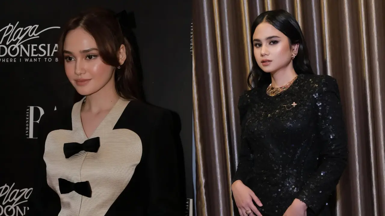 Adu Gaya Calon Mantu Maia Estianty Syifa Hadju dan Tissa Biani dengan Gaun Hitam, Wariskan Old Money Vibes Calon Mertua