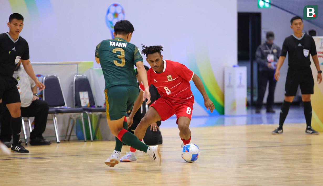 Dalam pertandingan pembuka ini, Coach Hector menurunkan starting five andalannya yang dikomandoi oleh penjaga gawang sekaligus kapten tim, Muhammad Albagir. (Dok. FFI)