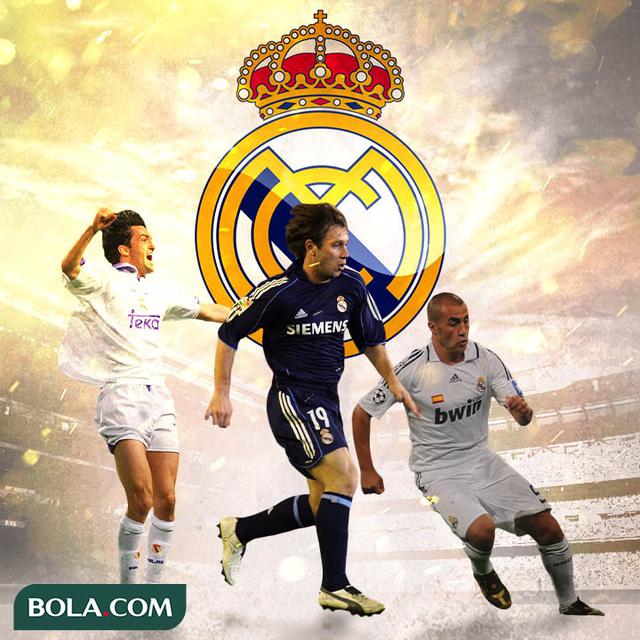 Real Madrid - Christian Panucci, Antonio Cassano, Fabio Cannavaro