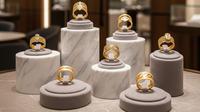 Model Cincin Emas 1 Gram Bertumpuk/Gemini AI
