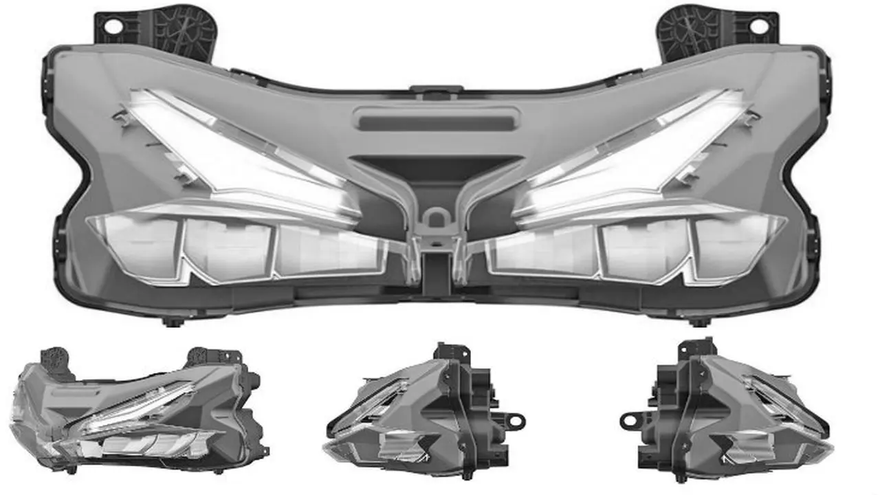 Desain Headlamp Honda CBR250RR Terkuak Melalui Hak Paten