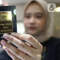 Menurut informasi dari laman logammulia.com, harga emas Antam hari ini (12/9/2024) mencapai Rp1.409.000 per gram, turun dari sebelumnya Rp1.411.000 per gram. (Liputan6.com/Angga Yuniar)