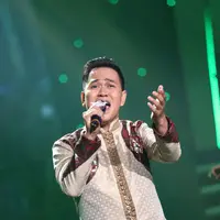 Kontestan asal Majene ini mendapat banyak kritikan dari para dewan juri. Dalam lagu 'Gulali' banyak sekali masukan dari juri. (Andy Masela/Bintang.com)