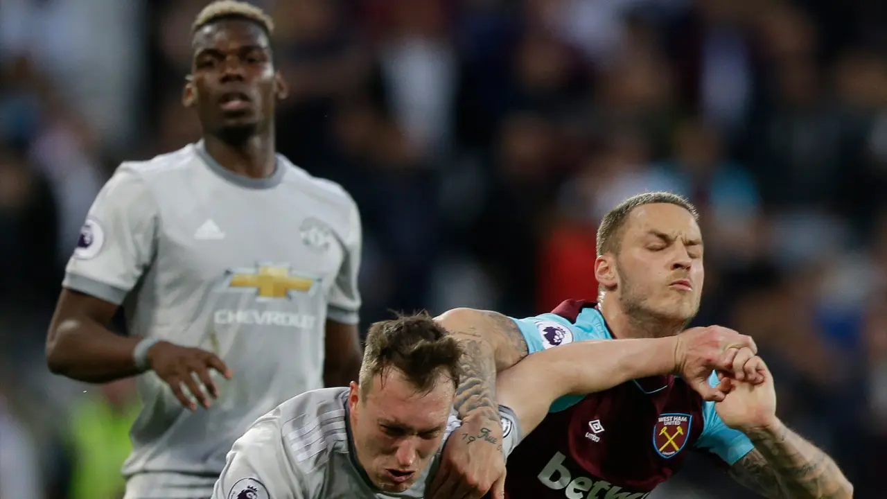 Skor Imbang, Pertandingan West Ham VS Manchester United Memanas