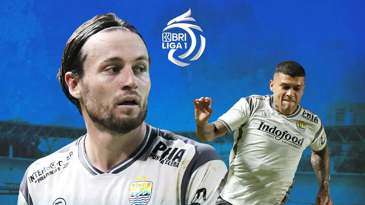 BRI Liga 1 - Pemain Persib - Persija Jakarta Vs Persib Bandung