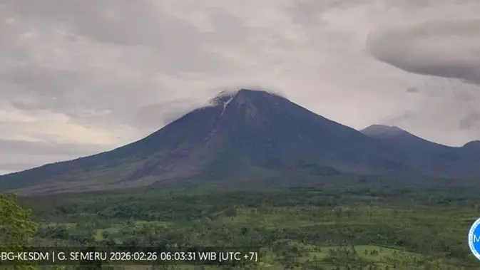 Update Gunung Semeru: Getaran Banjir Lahar Terjadi Hampir 4 Jam