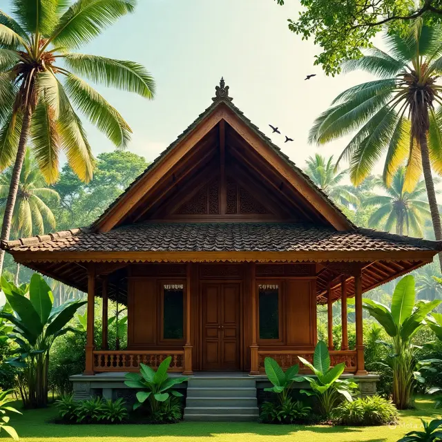 Model Rumah Sederhana Joglo