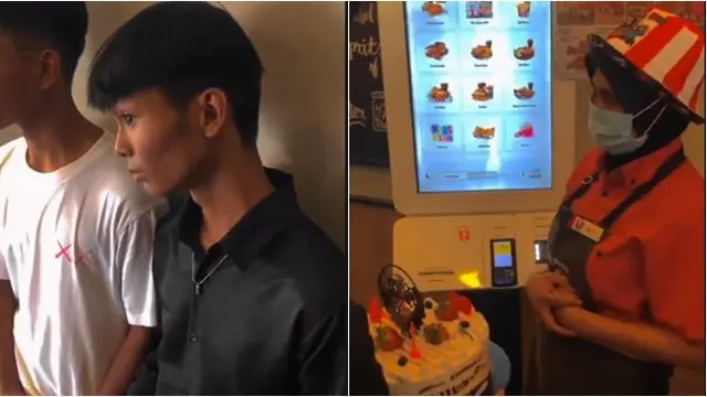 Momen Pria Beri Kejutan Ulang Tahun untuk Ibu di Tempat Kerja Ini Bikin Haru