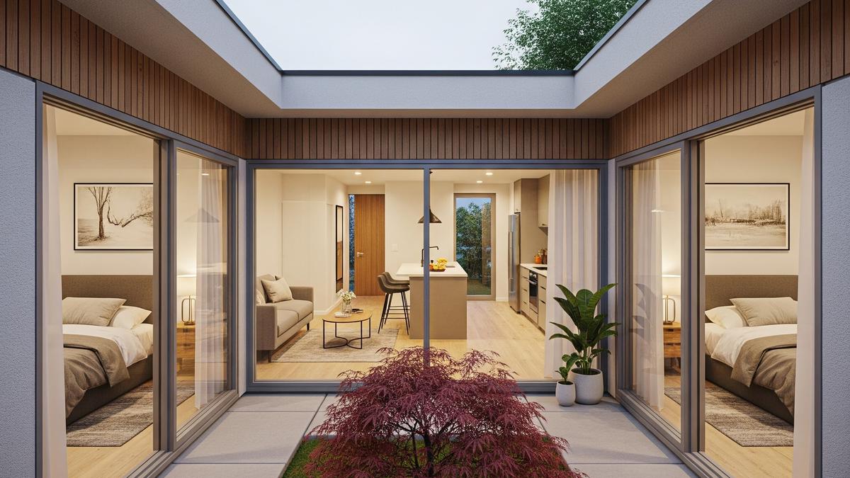 7 Trik Rumah Mungil Bisa Punya Dua Kamar Tanpa Terasa Sempit, Cocok untuk Keluarga Kecil