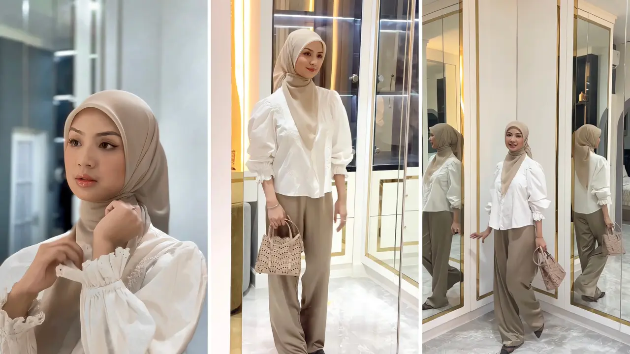 Tetap Chic Sepanjang Hari, Intip Inspirasi OOTD Ramadan ala Nashwa Zahira bersama Shopee Big Ramadan Sale