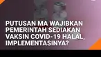 Vaksin Sinovac kini bisa menjadi booster atau vaksin Covid-19 dosis ketiga di tanah air. Langkah itu diambil pemerintah sebagai tindak lanjut dari Putusan Mahkamah Agung (MA).

"Untuk itu masyarakat yang merasa nyaman untuk menggunakan vaksin Sinov...