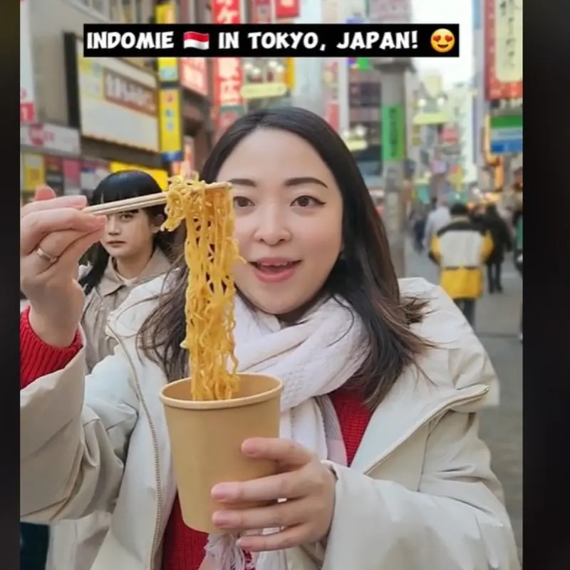 Ada Warmindo di Jepang, Food Vlogger Surabaya Klaim Rasanya Lebih Enak dari di Indonesia