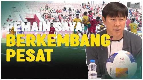 VIDEO: Tampil Mengesankan Lawan Australia, Shin Tae-yong Puji Penampilan Timnas Indonesia U-23