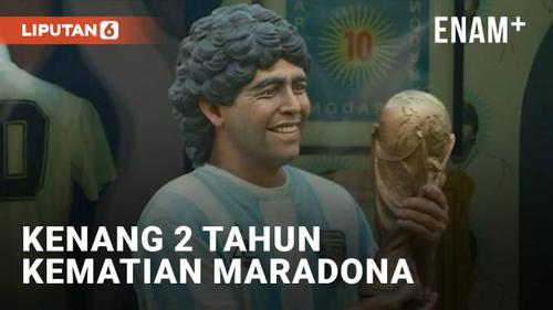 VIDEO: Di Sela Piala Dunia, Kenang 2 Tahun Kematian Maradona