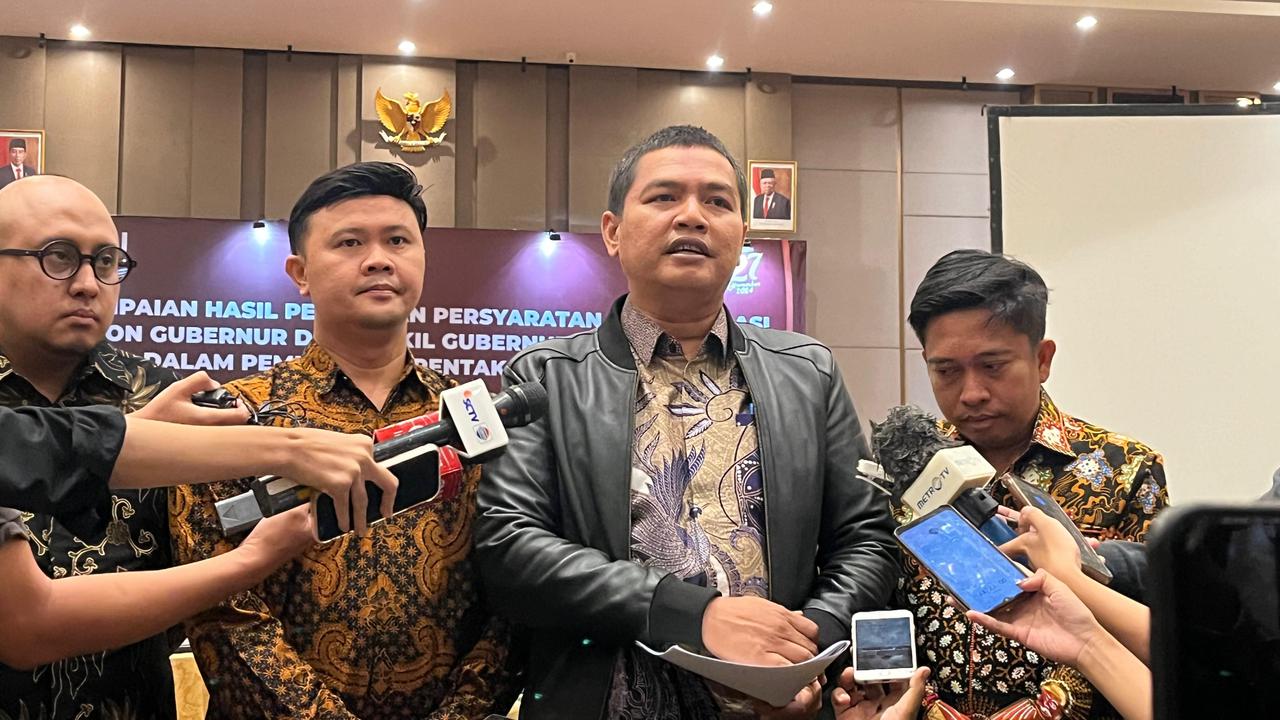 Ketua KPU DKI Jakarta Wahyu Dinata