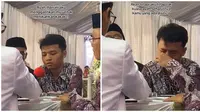 Viral Moman Haru Seorang Adik Jadi Wali Nikah Kakaknya. (Sumber: TikTok/@anisaamaliaamc)