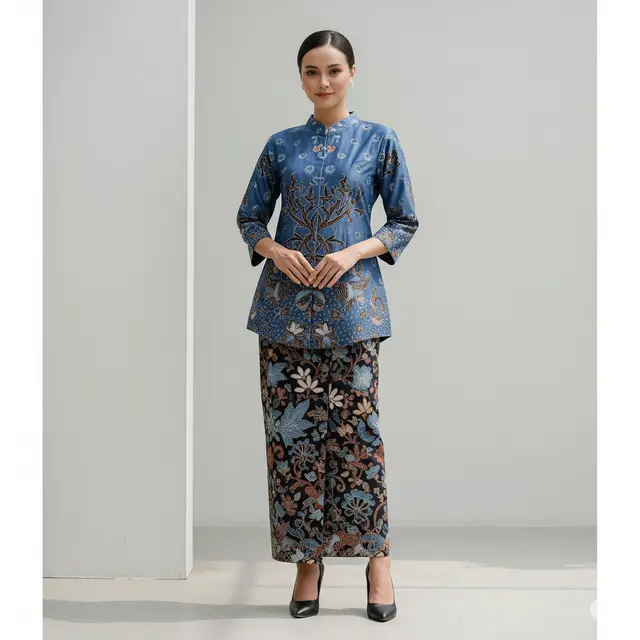 9 Model Batik Wanita Lengan Panjang untuk Kondangan yang Elegan dan Stylish