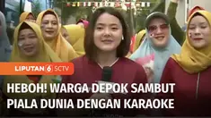 Antusiasme warga menyambut Piala Dunia 2022 di Qatar juga terasa di Kota Depok, Jawa Barat. Mereka menyambut Opening Ceremony Piala Dunia mulai dari senam, karaoke, hingga nonton bareng.