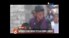 Kehadiran Zohri menjadi hiburan dan pengobat rindu keluarga serta warga di kampungnnya.