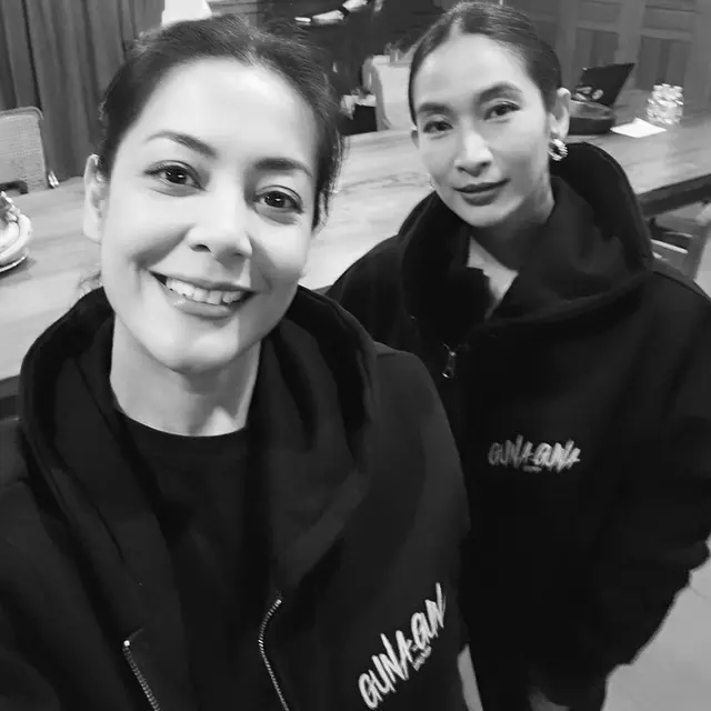 Lulu Tobing dan Happy Salma