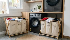 8 Ide Organizer untuk Area Laundry Minimalis yang Hemat Ruang dan Estetik