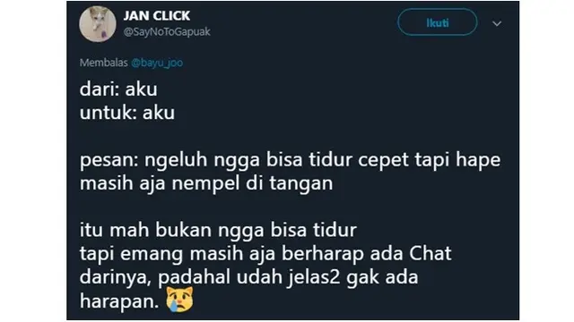 7 Pesan Netizen Untuk Diri Sendiri Ini Bikin Miris Sekaligus Geli