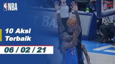 Berita video 10 aksi terbaik NBA tanggal 6 Februari 2021, salah satunya aksi dari dari Giannis Antetokounmpo