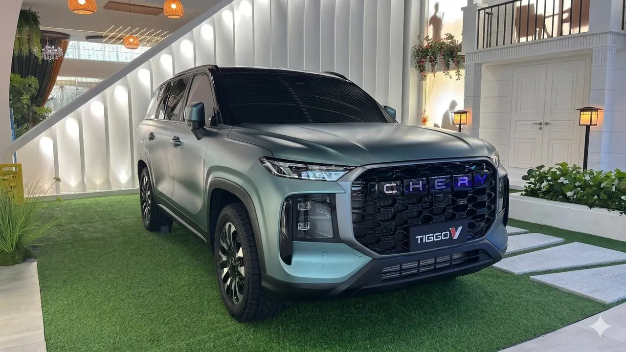 Chery Perkenalkan Tiggo V di Beijing Auto Show 2026, SUV yang Multifungsi (Arief A/Liputan6.com)