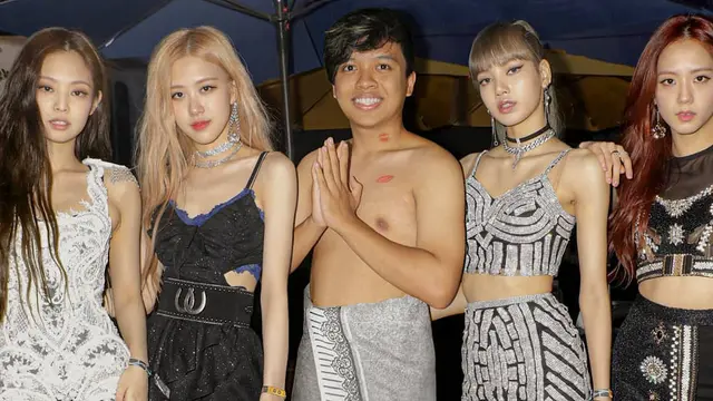 6 Editan Foto Pria Hangout Bareng Jisoo Blackpink Ini Halu Banget