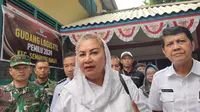 Wali Kota Semarang Hevearita Gunaryanti Rahayu saat melakukan pantauan wilayah kota/Humas Pemkot Semarang.