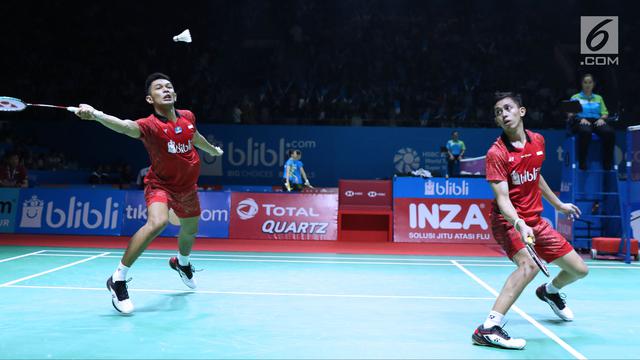 Fajar / Rian Taklukkan Pebulu Tangkis Jepang