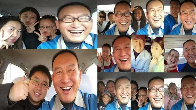 Supir Taksi Koleksi 30 Ribu Foto Selfie Bersama Penumpang