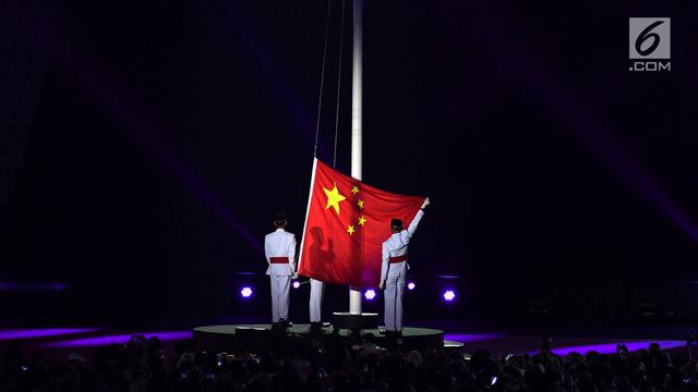 Anies Baswedan Serah Terima Obor Asian Games ke Wali Kota Hangzhou