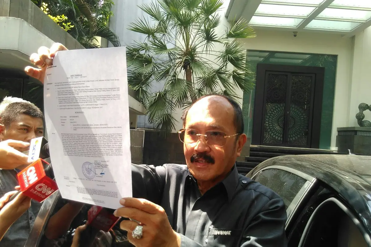 Pengacara Setya Novanto, Fredrich Yunadi