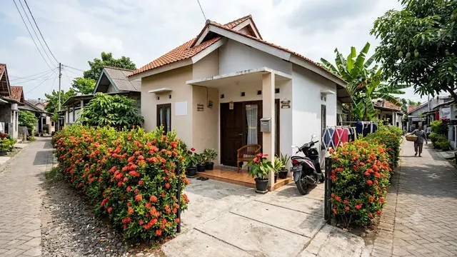 Ide Pagar Alami dari Tanaman Berbunga