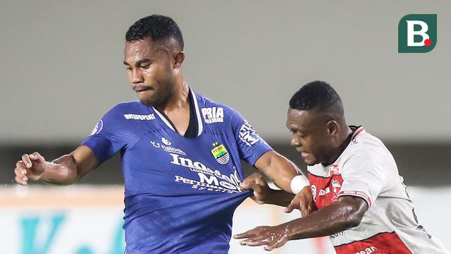 Foto: Jatuh Bangun Persib Bandung Pertahankan Keunggulan dari Madura United di Pekan ke-15 BRI Liga 1