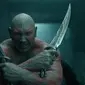 Dave Bautista sebagai Drax di Guardians of the Galaxy. (Marvel Studios)