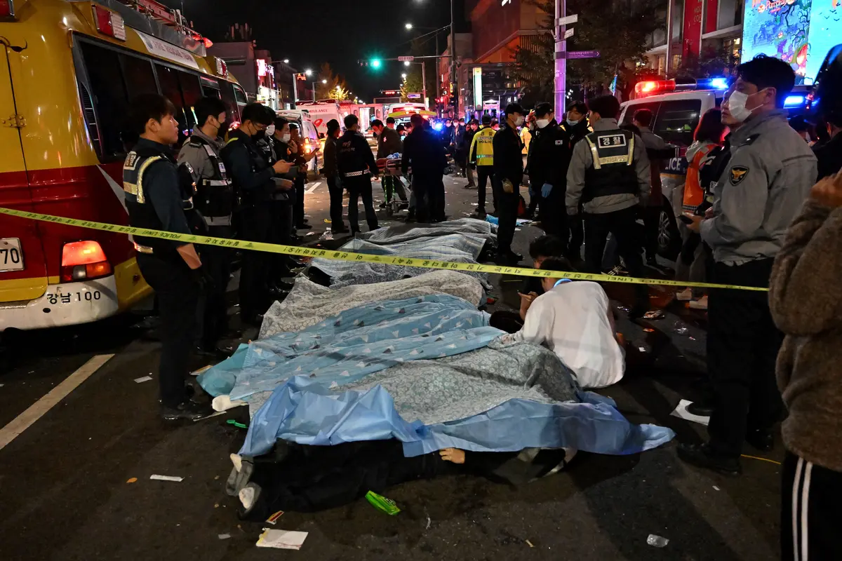 Pesta Haloween di Itaewon Tewaskan 120 Orang Akibat Berdesakan