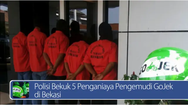 Daily TopNews hari ini akan menyajikan berita seputar Polisi yang berhasil membekuk 5 penganiaya pengemudi GoJek di Bekasi, dan calon jemaah haji asal Sukabumi yang wafat di Masjid Nabawi Usai salat menunaikan salat Qabliyah.