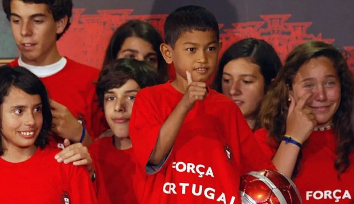 Martunis dalam suatu acara di Portugal. (AFP)