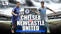 Chelsea vs Newcastle United (Liputan6.com/Sangaji)