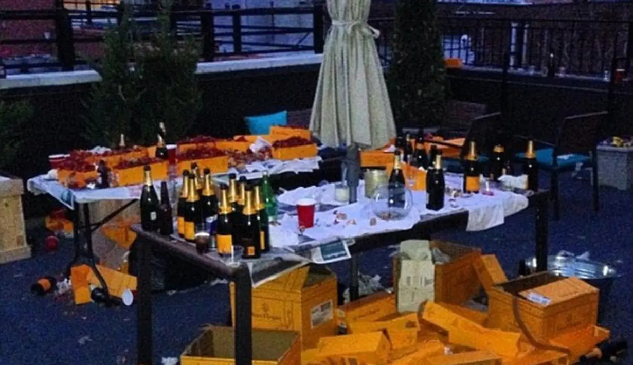 Mau tahu rasanya pesta pora bareng anak orang kaya? Kalau belum punya cukup uang, bersabarlah hanya dengan menonton sisa-sisanya.